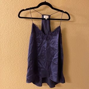 Cami NYC RACER CHARMEUSE CAMISOLE